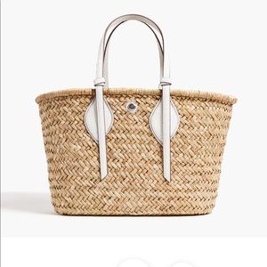 Pamela Munson market tote woven bag